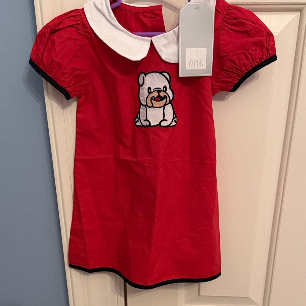 NWT 2T Lil' Cactus Bulldog Dress